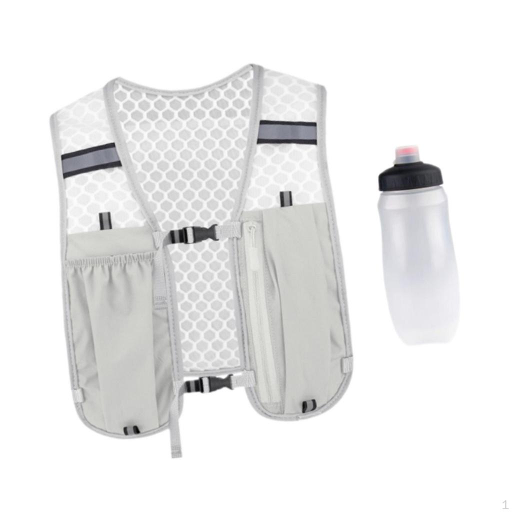 Rucsac de hidratare pentru alergători cu caracteristici reglabile, pentru activități în aer liber