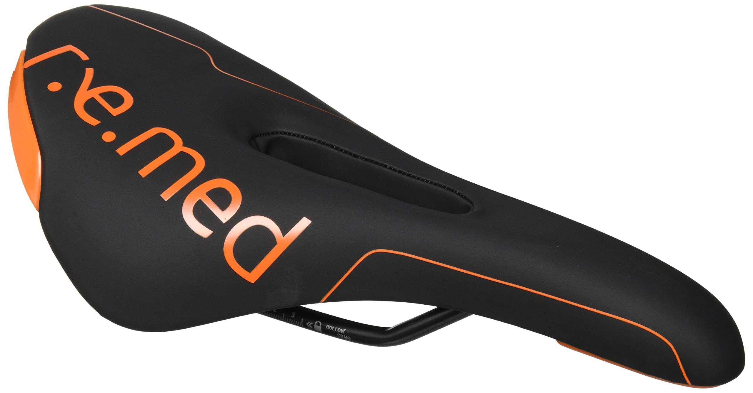 

Велосипедное седло 2 280мм x 145мм [Sera Royal] R.e.med Черный/Оранжевый
