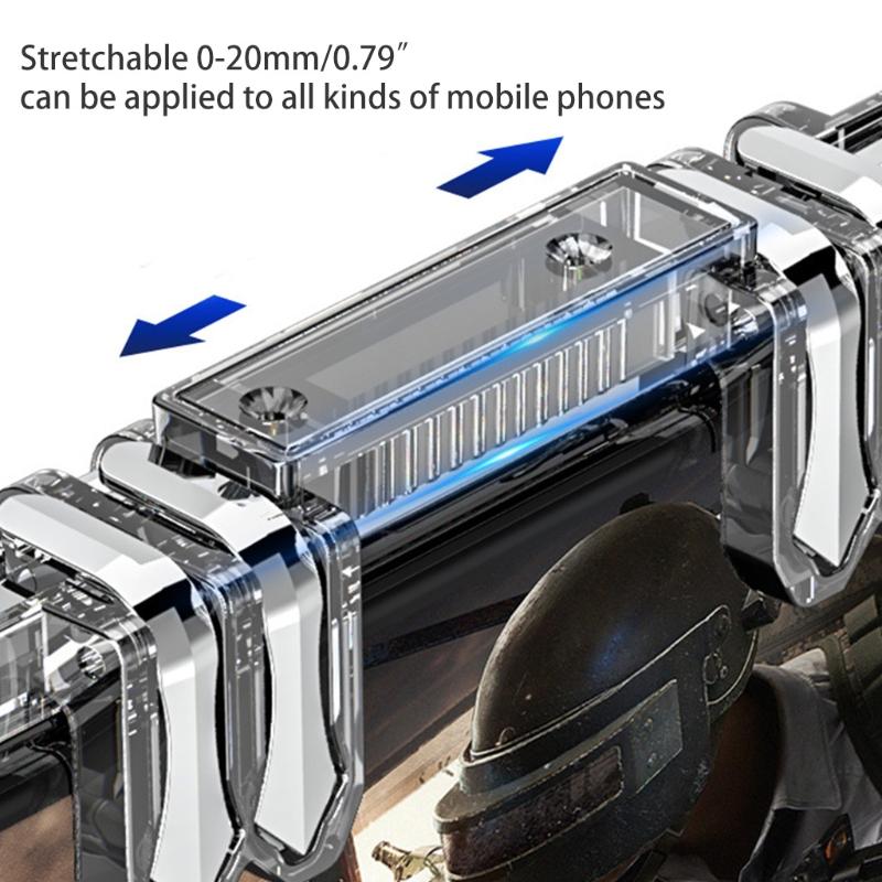 Mobile Phone Gaming Trigger Gamepad Button Handle Shooter Controller Keypads Grip For Phone