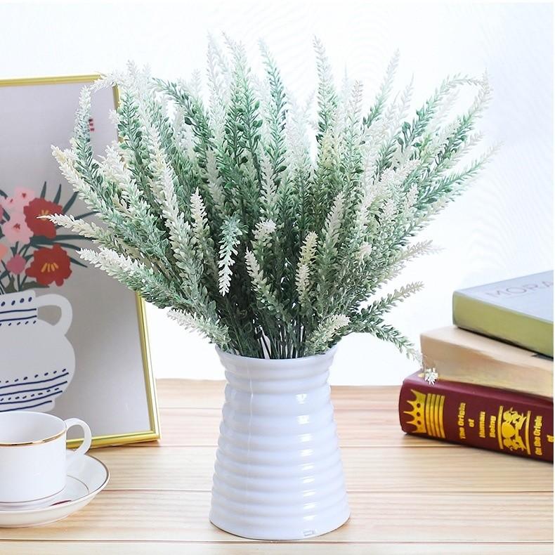 Lavender Flower Artificial Arrangement Garden Office Wedding Outdoor Decoration