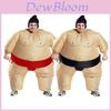 Lustiges und skurriles Sumo-Ringer-Aufblas-Kostüm, perfekt für Partys und Cosplay