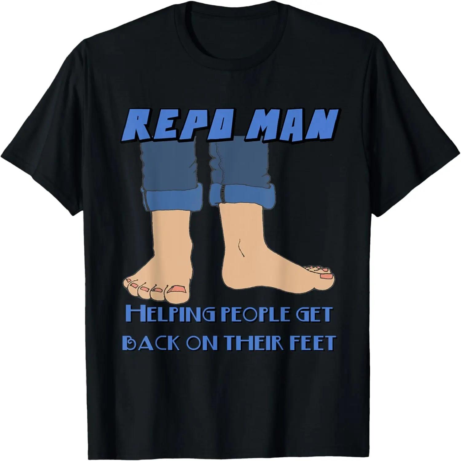 Repo Man T-Shirt S чёрный