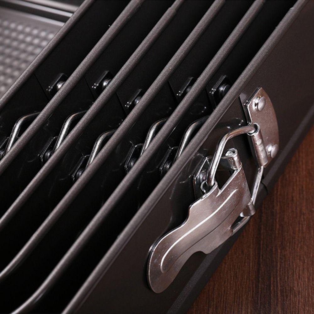 1Pcs Carbon Steel Baking Mould Non-Stick Square Cake Baking Pan with Removable Bottom Leakproof Cake Mould