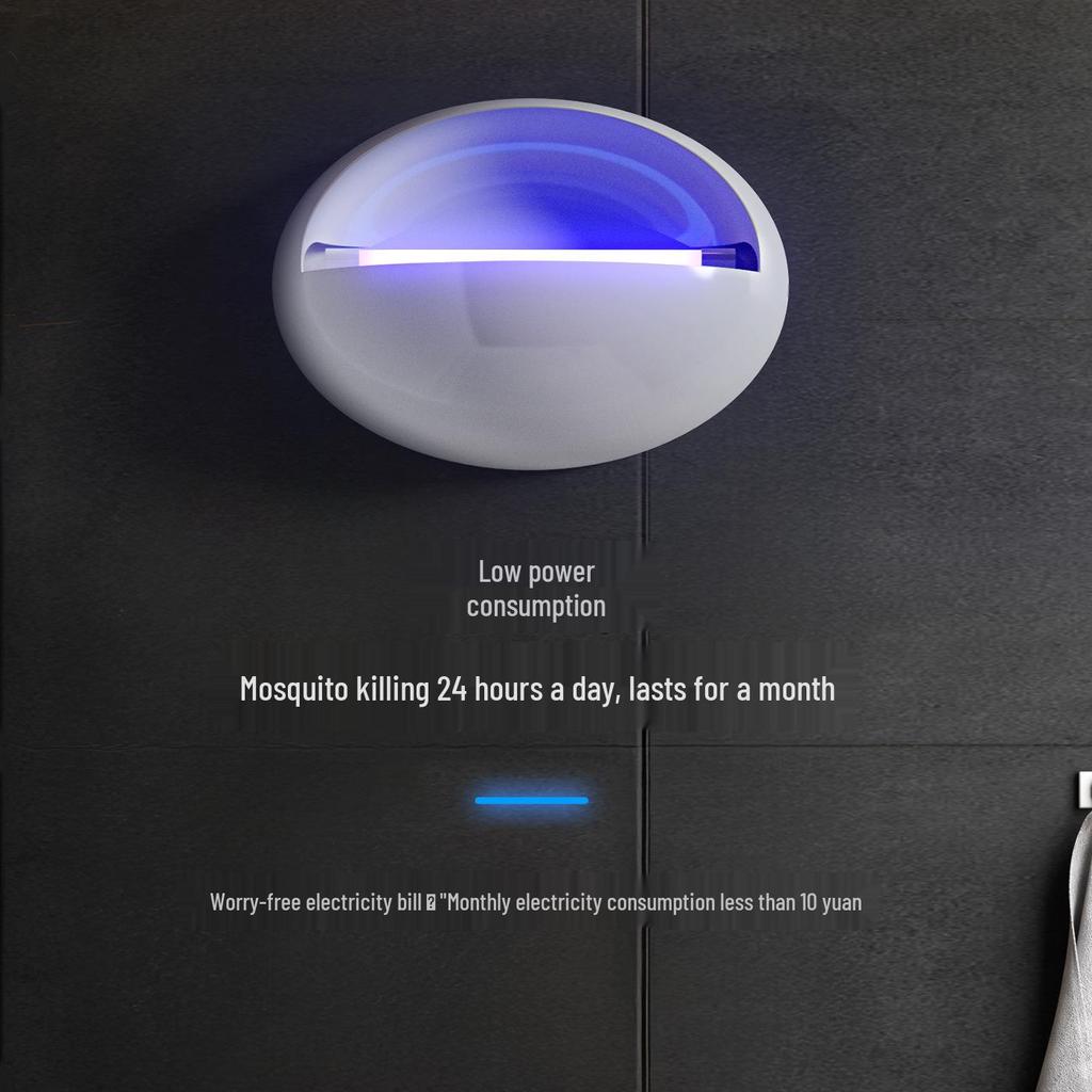 Wall-Mounted Indoor Mosquito & Fly Killer Lamp for Restaurants, Hotels, Shops, and Homes: Attracts & Traps Effectively