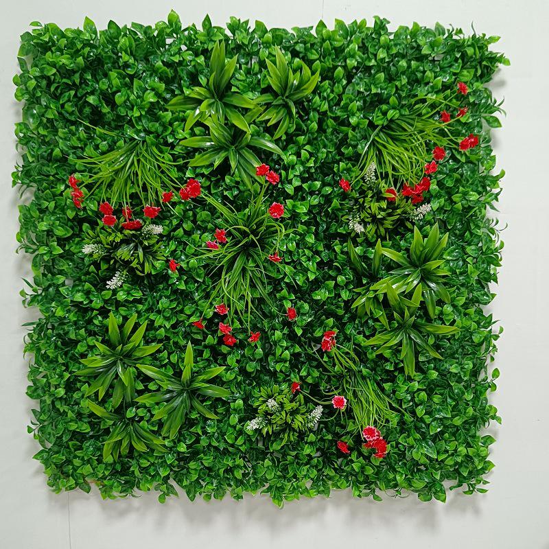 Simulation Green Plant Wall Decor - Indoor Artificial Turf Background Hanging