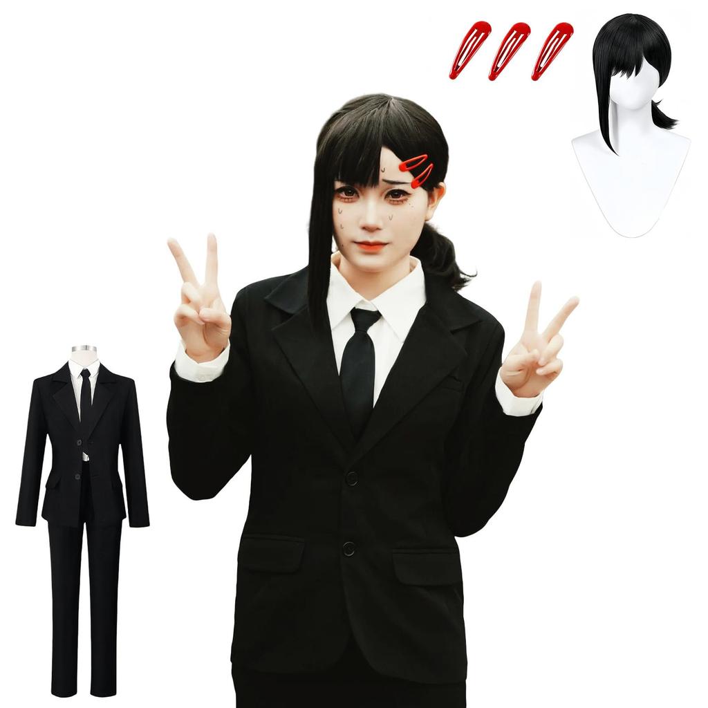 Higashiyama Kobeni Devil Hunter Anime Cosplay Chainsaw Cultural Adult Costume Higashiyama Size [Nou-satsu] Suit, Costume, Man, Halloween, Festival,