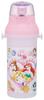 Skater Direct Drinking Water Dishwasher Made in Disney 26 Years Children's Bottle, Plastic, 480ml, One-Push Open/Close, Safe, Japan, Princess, Old,