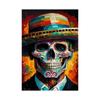 Colorful Skull Canvas Painting Abstract Posters and Prints Funny Wall Painting Pictures for Bedroom Living Room Home Decoration