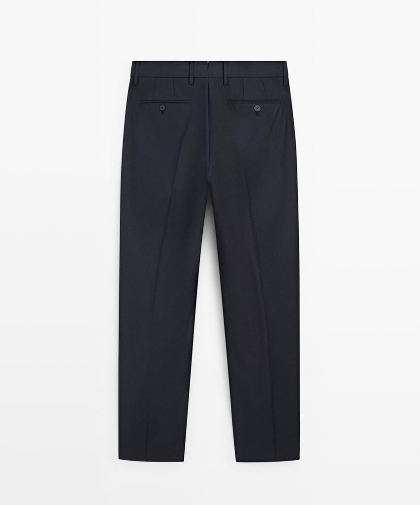 Masimodutti 100% Wool Suit Pants