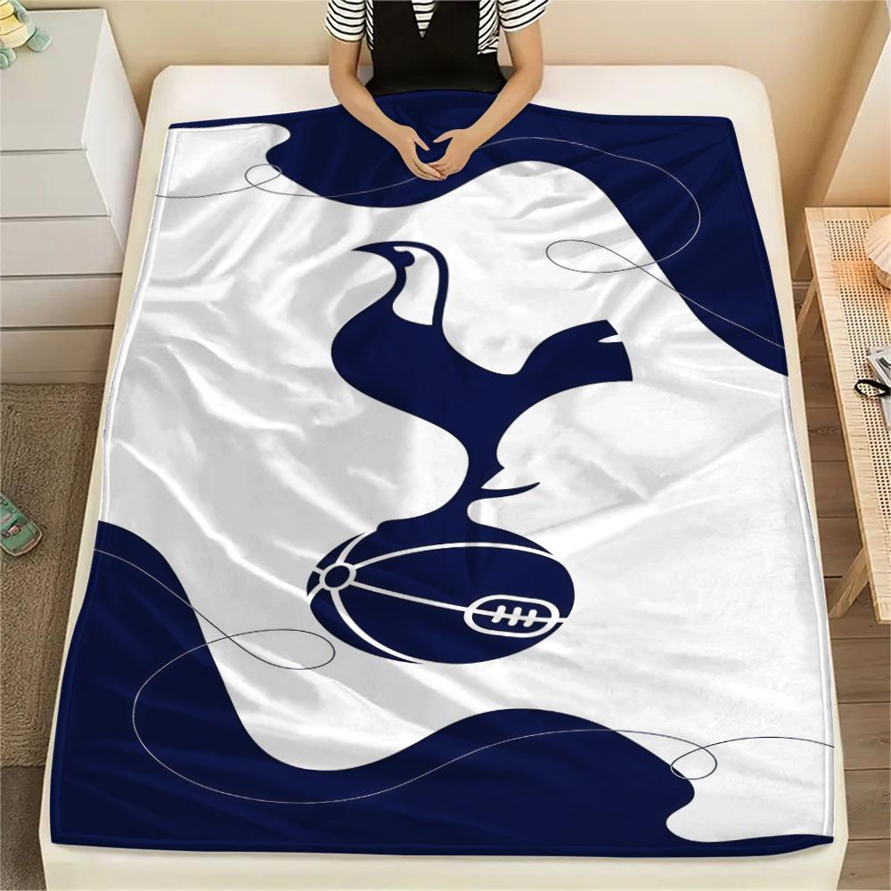 Tottenham logo Print FlAannel Blanket, High quality Comfortable for All Seasons, Home Decor, Warmth and Comfort