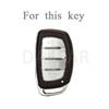 TPU Car Remote Key Case Cover for Hyundai Tucson Ix35 Ix45 I10 I30 I40 Santa Fe Rena Sonata Elantra Creta Shell Fob Accessories