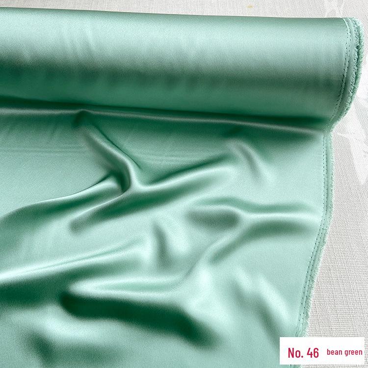 22 Momme Moerbeizijde Crêpe Satijn Stof voor Cheongsam, Beddengoed, Pyjama's en Haarelastiekjes.