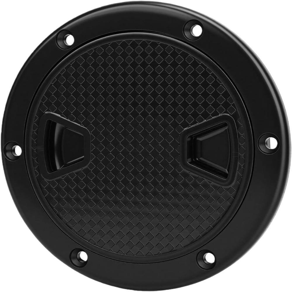 2pcs set Non-Slip Surface Round Deck Hatch 180 Degree Opening Boat Hatch Cover Marine Yacht Access