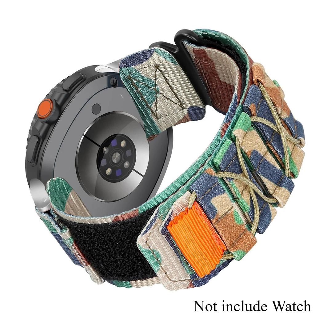 Nytt nylonband för Samsung Galaxy Watch 8/8 Classic Ersättningsarmband Sportklockband Correa för Watch ultra2025/7 47mm Band
