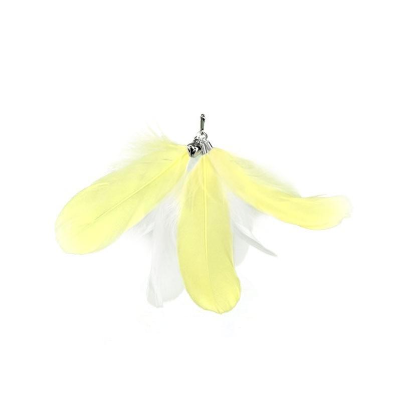 Katzenspielzeug: Raupen-Glocken-Teaser-Stab zur Selbstbeschäftigung und zum Backenzahnabrieb