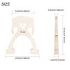 HK·LADE Cello-Steg Barock LN252 Cello-Steg – Handgefertigt aus luftgetrocknetem Ahorn Cello-Steg Cello-Ersatzteile