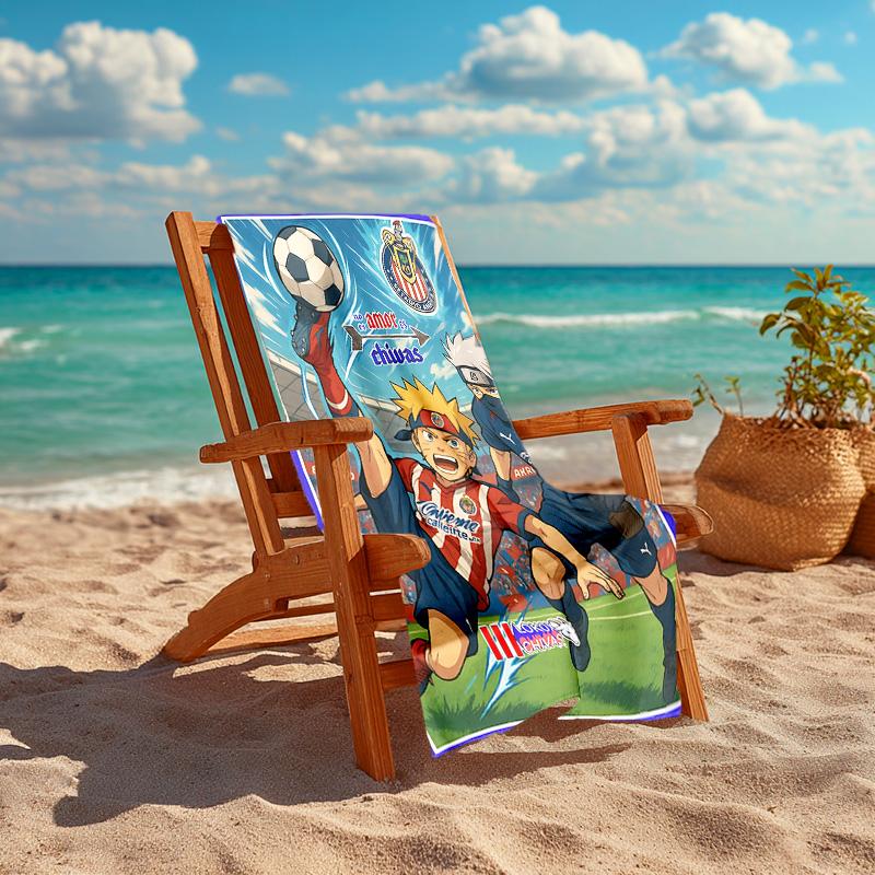 1pc Football Heroes Action Cartoon Quick Dry Microfiber Bath Towel for Swimming Surfing Camping Unisex Holiday. SJT720176