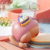 Emit Light Vocal Buttocks Toy Cartoon Fidget Keychain Toys Funny Spanking Keychain  Backpack Decor