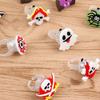 50PC Halloween Light Up Ring Party Toys Glow-in-the-Dark Rings Halloween Party Supplies for Trick or Treat Gifts