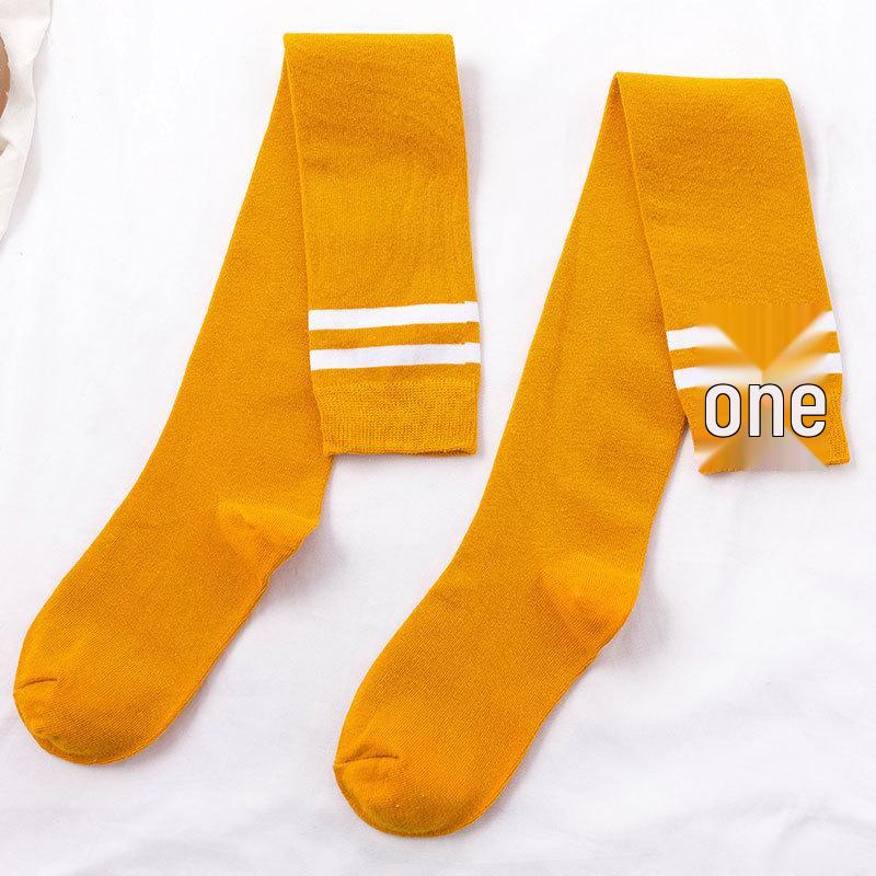 Women's Over-the-Knee Socks: College Style Japanese/Korean Mid-Calf Long Socks for Spring and Autumn