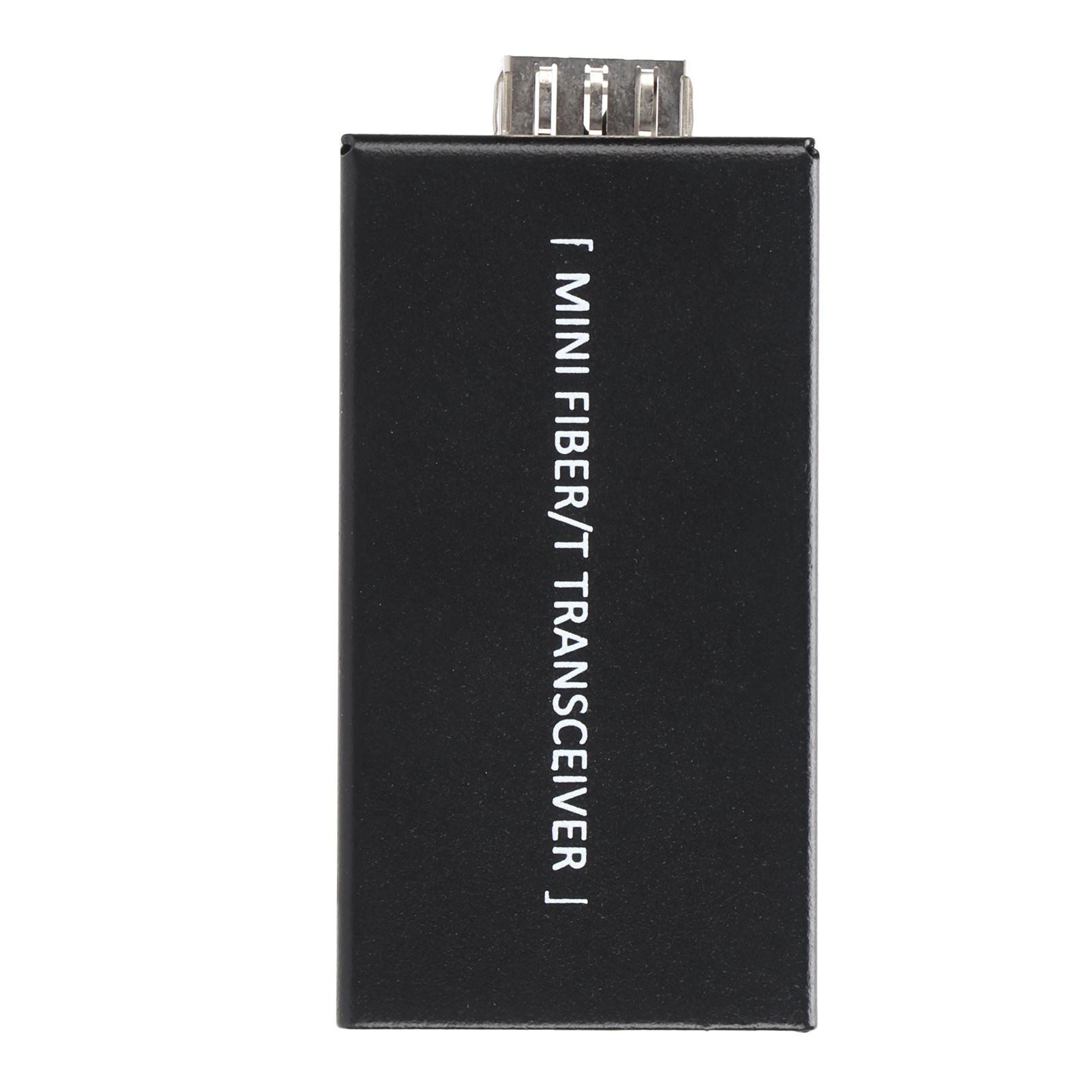 

Ethernet Media Converter Twisted Pair RJ45 10 100 1000M SC3KM A B SingleMode Mini