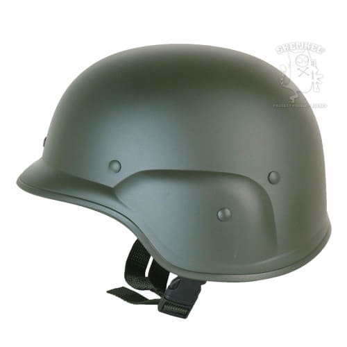 SHENKEL US Military Fritz Type Helmet M88 OD Olive Drab Airsoft Tactical Military One Size Fits All Men and Women