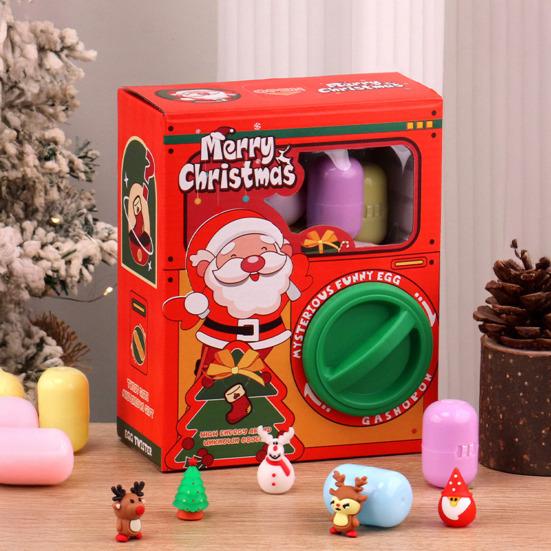 Mini Capsule Toy Machine Automatic Gacha Machine Christmas Egg Picker Creative Fun Claw Machine
