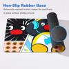Cartoon Penguin Pingu Pattern Mouse Pads Anti-slip Rubber Computer Keyboard Mats Gamer Balance Decoracion Deskmat Laptop Carpets