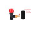 Fahrrad 16g CO2 Kartuschen Adapter Pumpe Radfahren MTB Rennrad Mini Tragbar Luftpumpe Reifen Doppelkopf Schrader & Presta Ventil