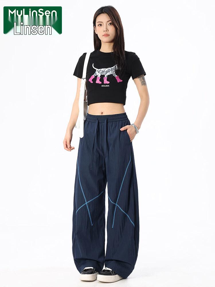MULINSEN Women's Quick-Dry Loose Fit Wide Leg Pants
