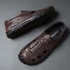 Men's Outdoor Non-Slip Sandals, Large Size 47-48, Wide Toe Cap, Wear-Resistant Casual Beach Shoes for Summer