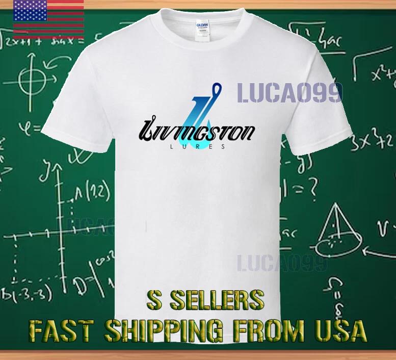 

NEW SHIRT LIVINGSTON LURES FISHING RACING LOGO T shirt FUNNY SIZE S-5XL L
