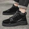 Fashion Thick Sole Playform Men's Sports Shoes Trekking Boots Tennis Hiking Man Luxury Man To Man Sneakers School From China