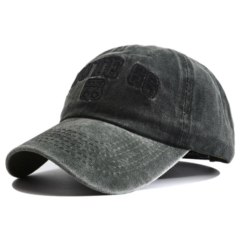 Route 66 Letter Geborduurd Baseballpet Dames Heren Mode Katoen Snapback Hoed Hip Hop Trucker Papa Petten Outdoor Zon Hoeden Gorras