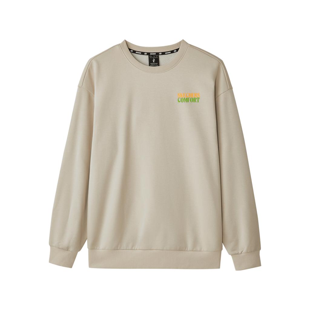 Skechers Sports Alliance Series Fleece Lined Warm Casual Commuter Fashion Comfortable Soft Crew Neck Pullover Sweatshirt L424U315-0046