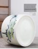 Large Ceramic Tea Storage Canister for Red, Green, Longjing, Biluochun, and Pu'er Tea - Half Jin Capacity