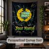 Arazzo da Parete Personalizzato, Testo Personalizzato Hammarby, Tessuto Morbido Arte da Parete Per Decorazione Interna
