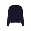 RogueWave Classic Knitted Round Neck Sweater Embroidered Autumn Winter Trendy New Sweater