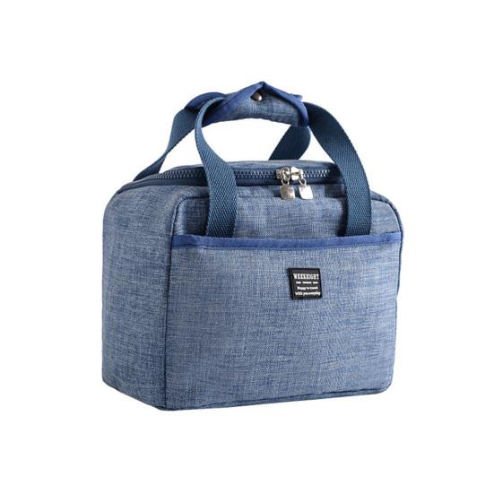 Portable Oxford Cloth Thermal Insulated Food Storage Tote Lunch Picnic Handbag