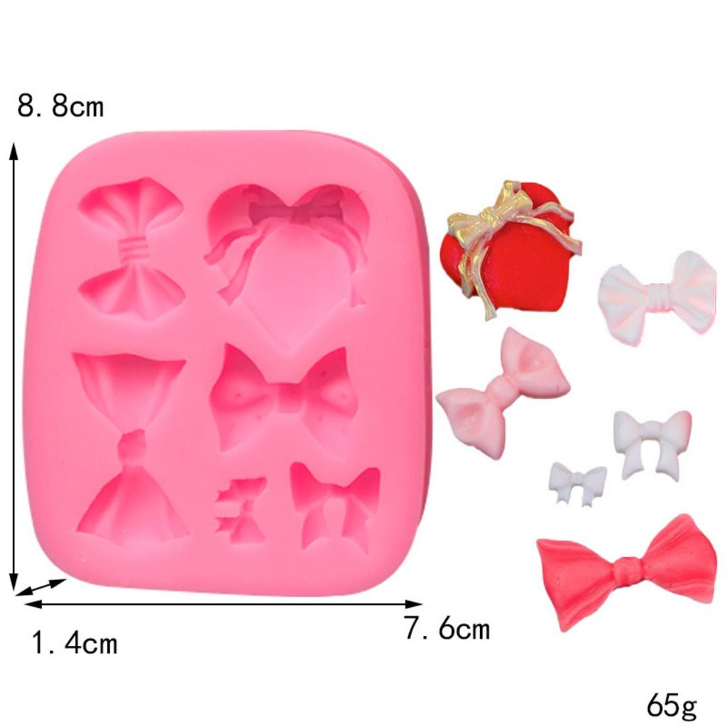 4 Style Butterfly Knot Silicone Molds DIY Cute Butterfly Cake Decoration Pastry Kitchen Baking Accessories Tools