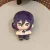 Anime Chainsaw Man Q Version Makima Character Plush Doll Keychain Stuffed Toy Gift