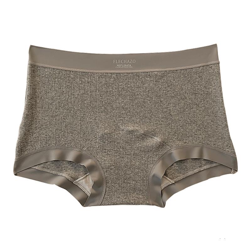 Large Size Ladies Fashion Hip Pure Color Bag Hip No Trace Light Breathable Waist Underwear