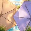 Manual Portable Umbrella UV Protection Sunshade Umbrella Dual-Use Sun Rain Umbrella  Beach