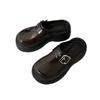 Casual Platform Slippers Sandals Summer New Fashion Round Head Lazy Bag Head Half Slippers