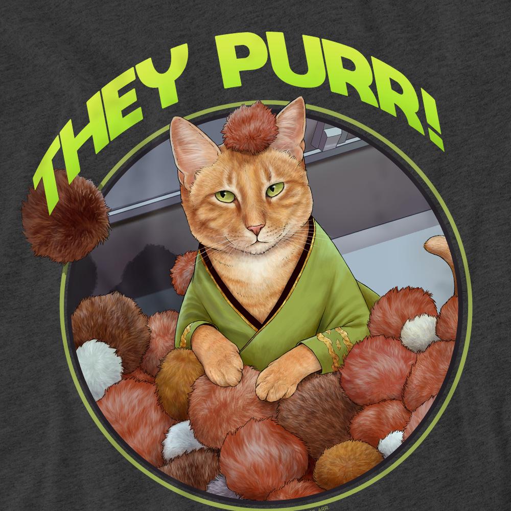Star Trek Unisex Adult The Purr T-Shirt