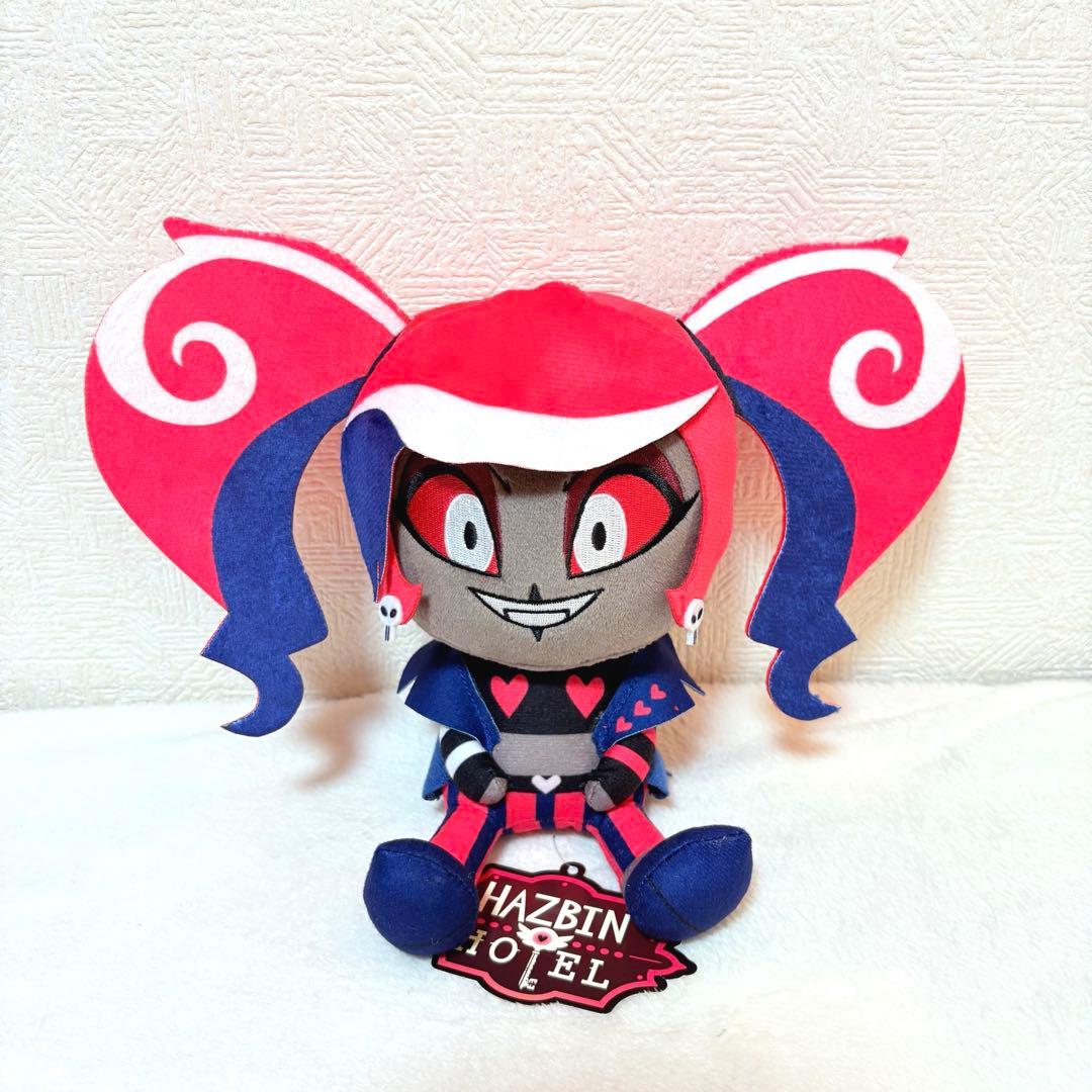 Round One Limited Hazbin Hotel Welcome Velvet Sitting Plush Toy