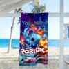 Roblox Personalized Name Beach Towel Super Soft Microfiber Quickdry Fabric Portable for SwimmingBeachCamping Travel Beach AccessoriesGym
