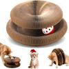 1pcs Interactive Magic Piano Cat Scratching Post (including Bell Ball and Folding Accordion)