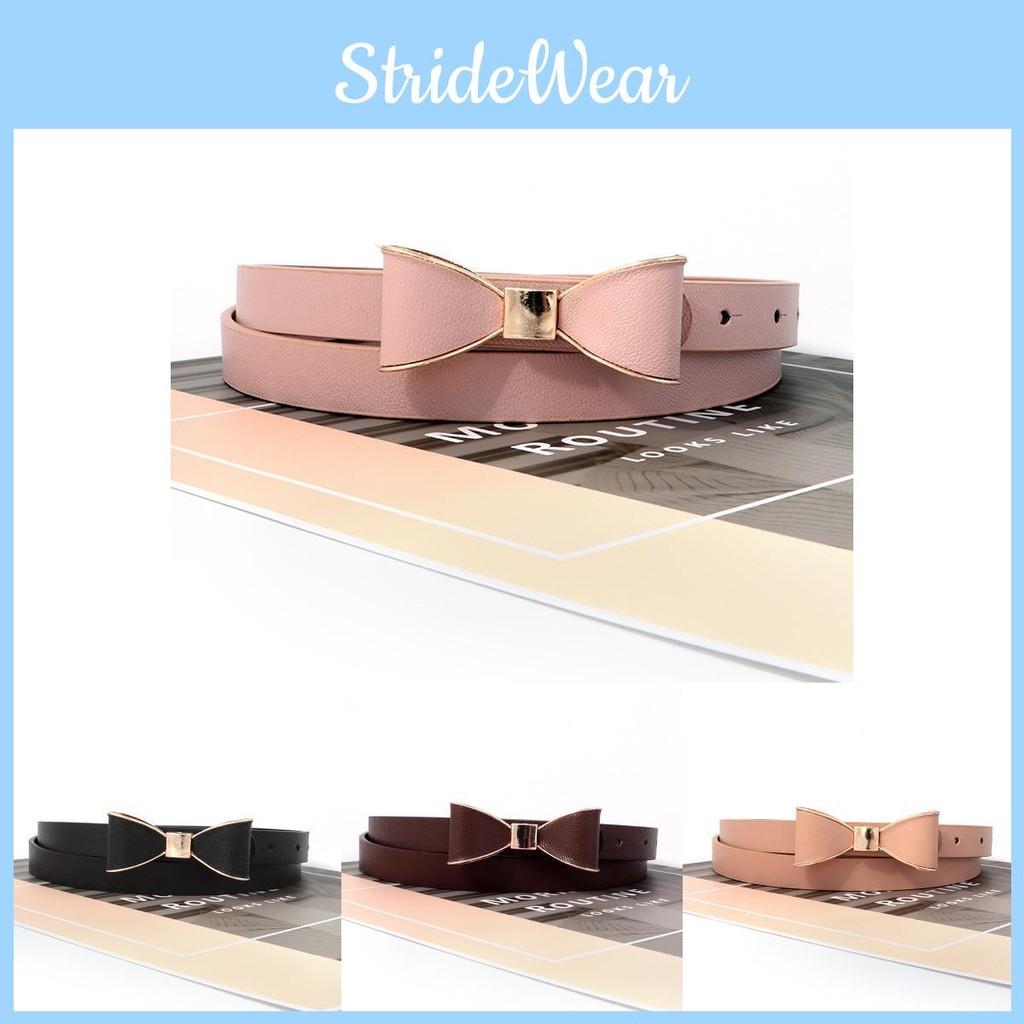 Butterfly Colored Candy Bow Women Slimming Waistband Dress Belts Decoration