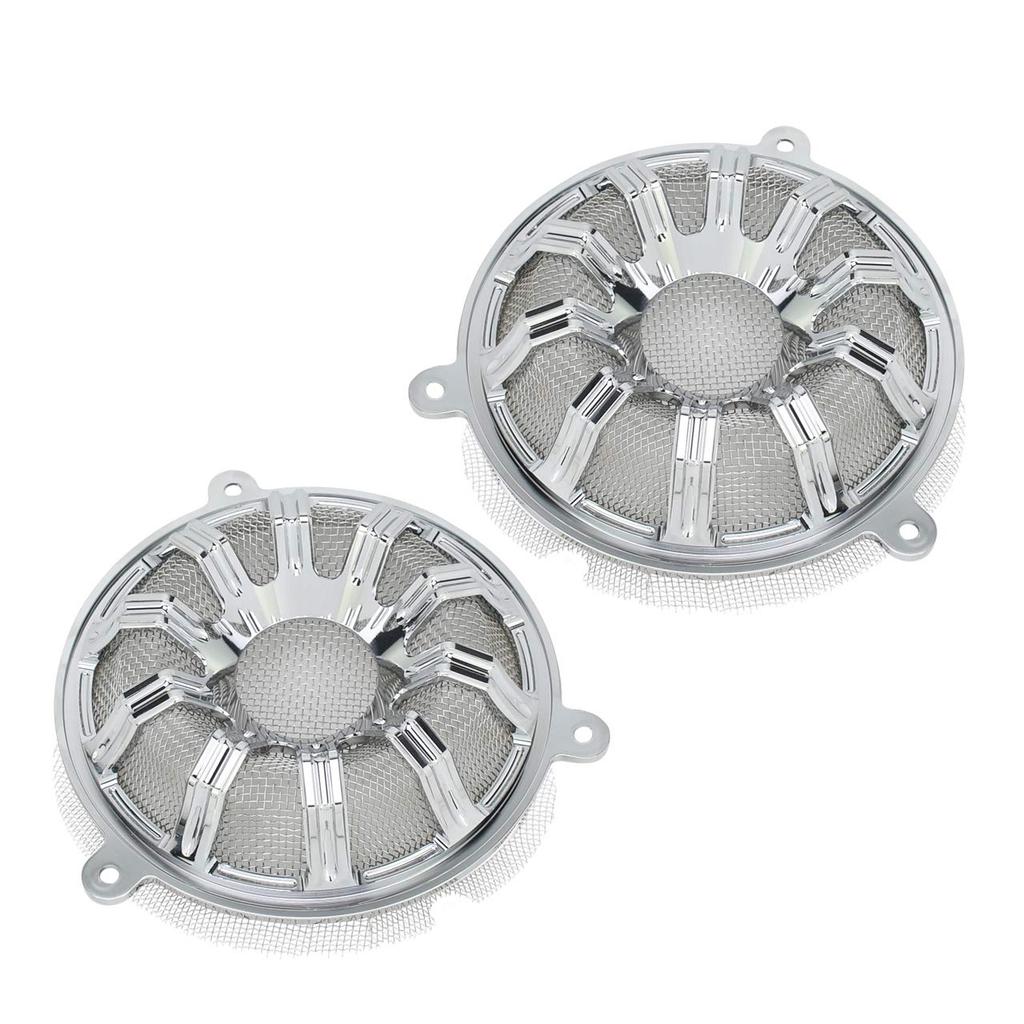 HDBUBALUS Harley Motorcycle Horn Cover Speaker Cover for Harley Touring Electra Glide Street Glide